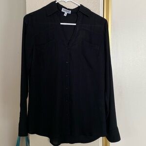 Women’s Express Portofino Black Button-up
